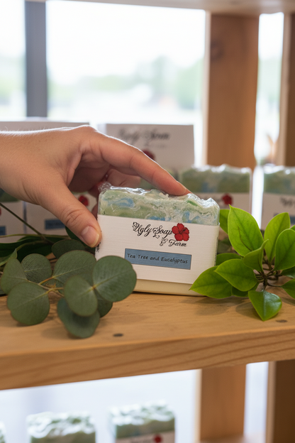Tea Tree and Eucalyptus bar soap