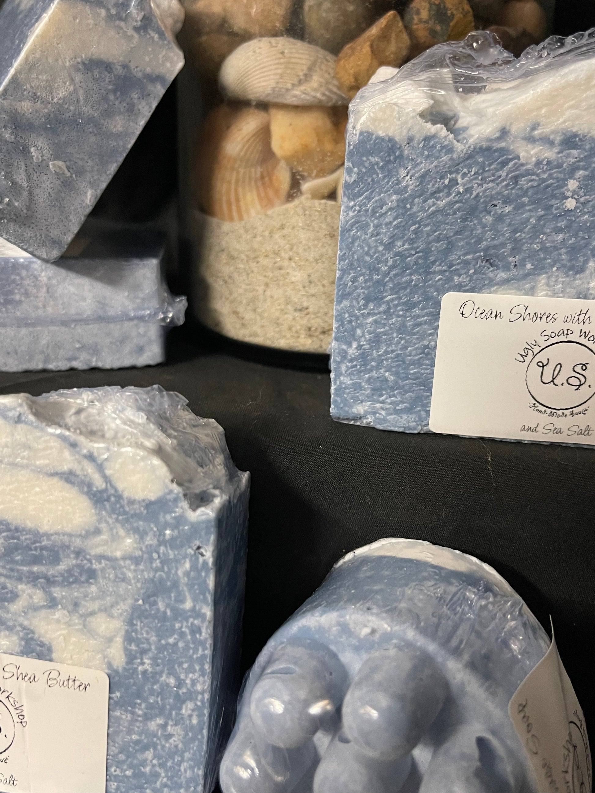 Ocean Shores bar soap with Shea Butter and Sea Salt