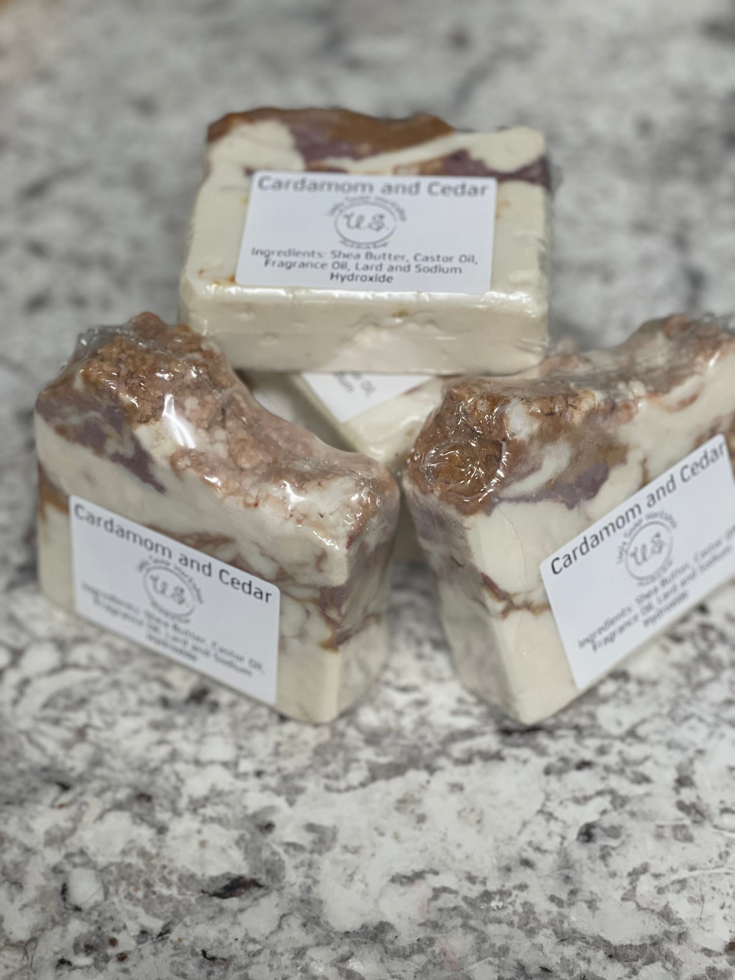 Cardamom and Cedar moisturizing bar soap