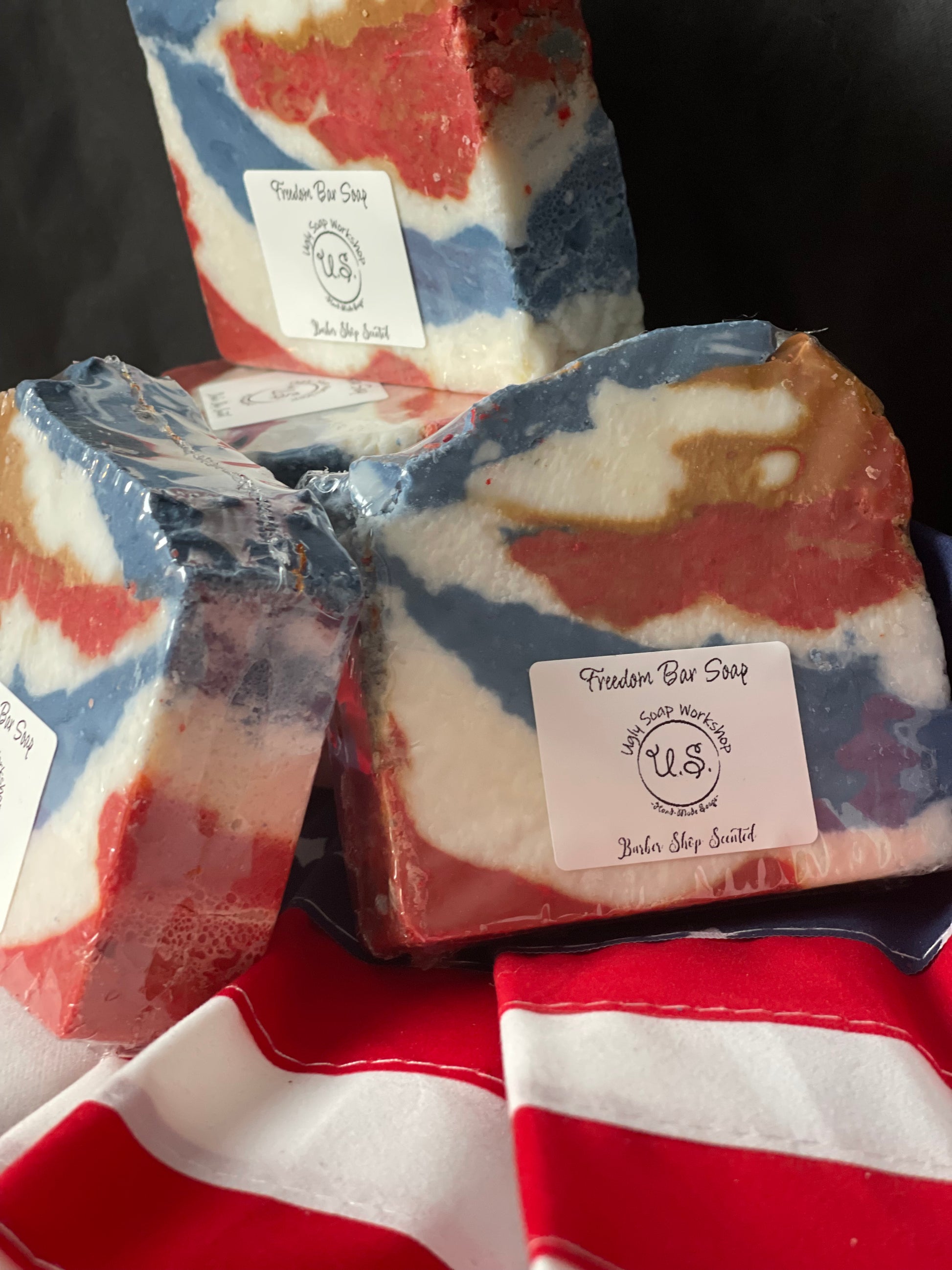 Freedom Soap, fresh shave and hair barber shop