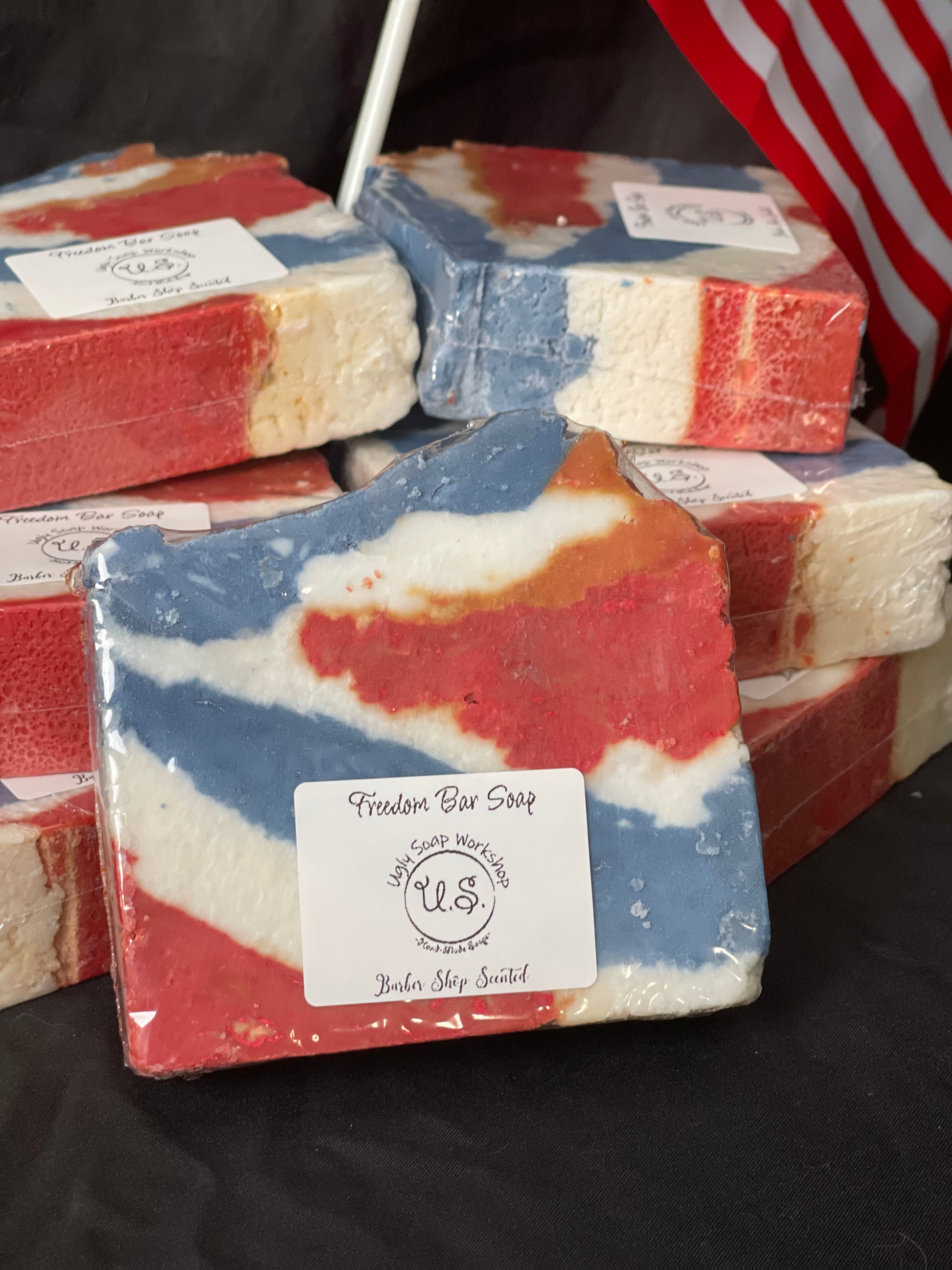 Freedom Soap, fresh shave and hair barber shop
