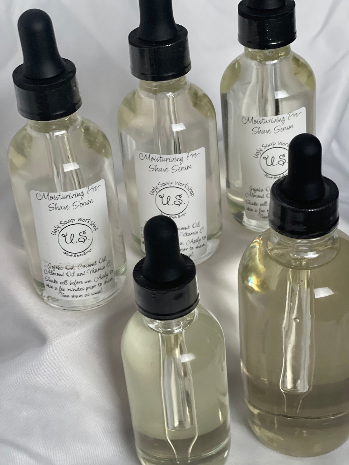 Pre-shave Serum, moisturizing anti-razor burn, no rashes