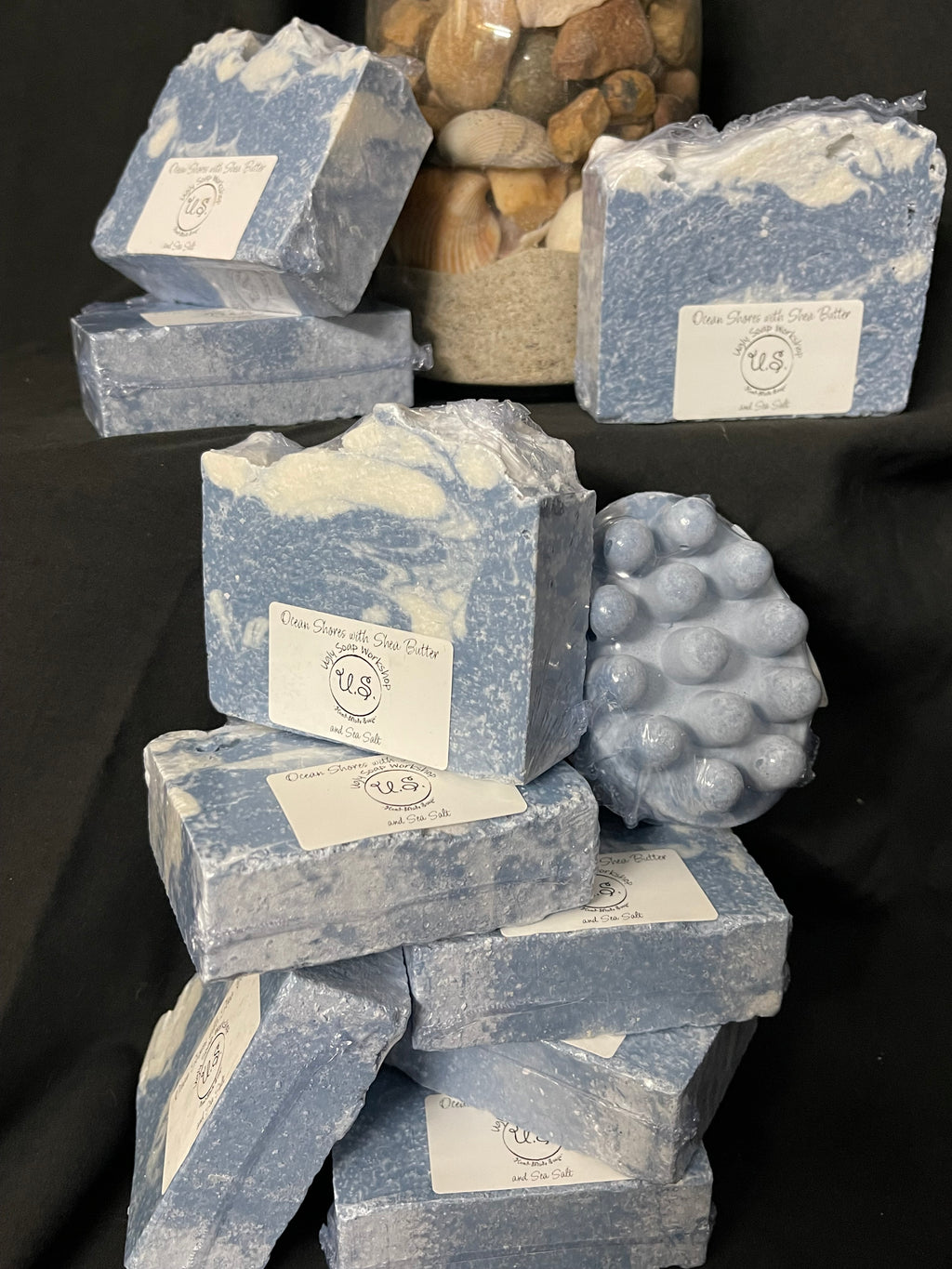Ocean Shores bar soap with Shea Butter and Sea Salt
