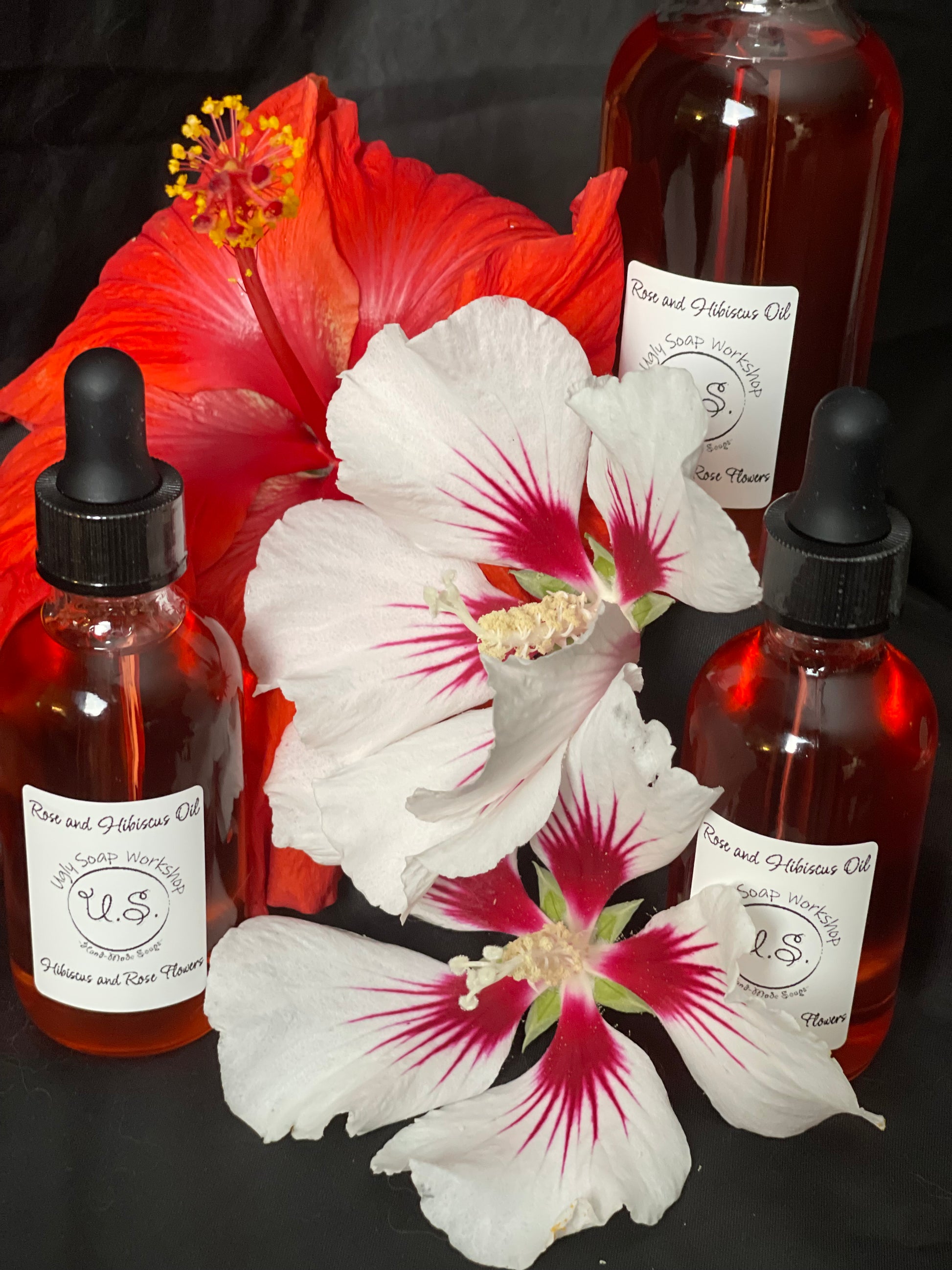 Hibiscus and Rose Oil