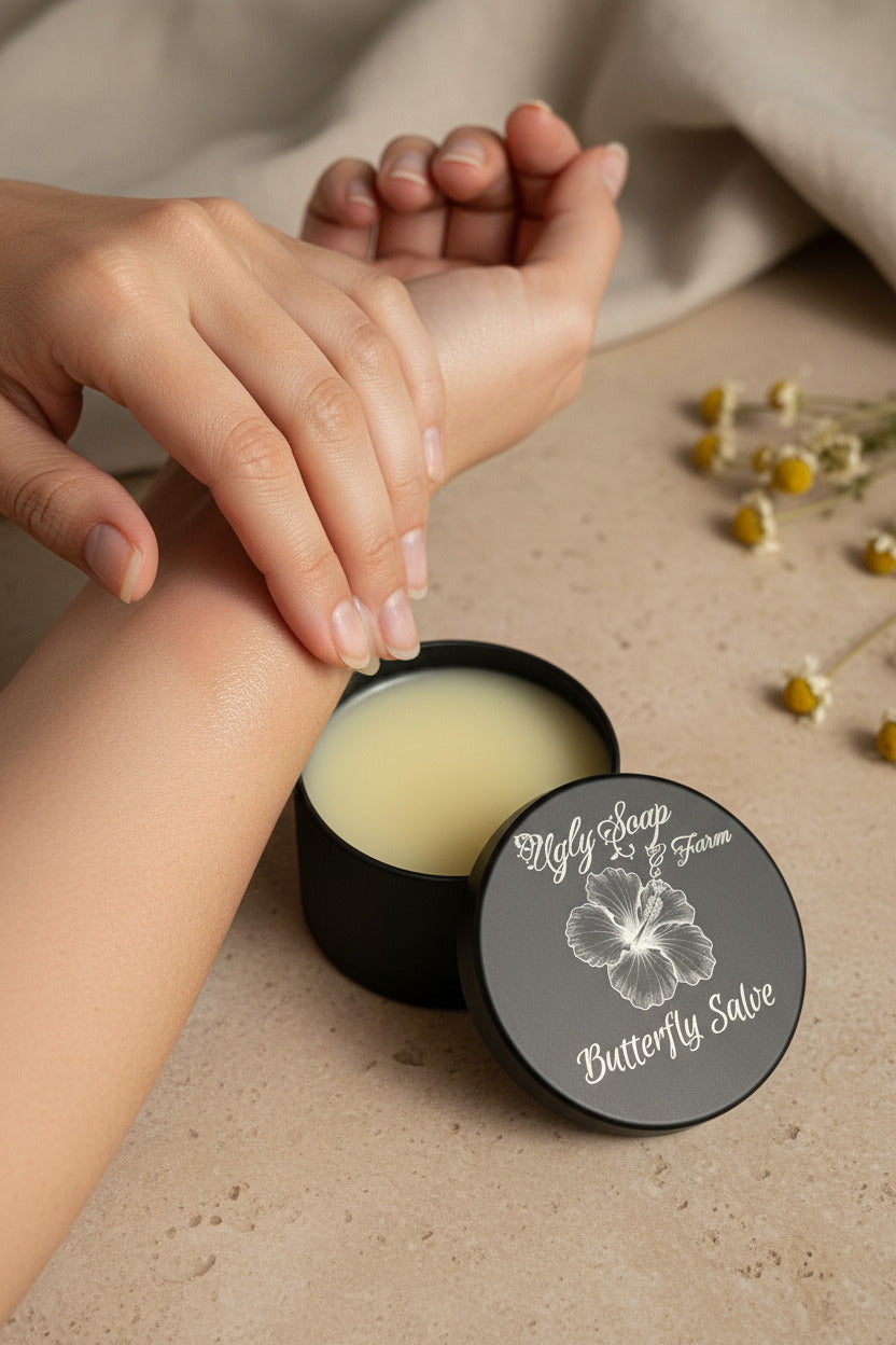 Butterfly Salve for Muscle Spasms