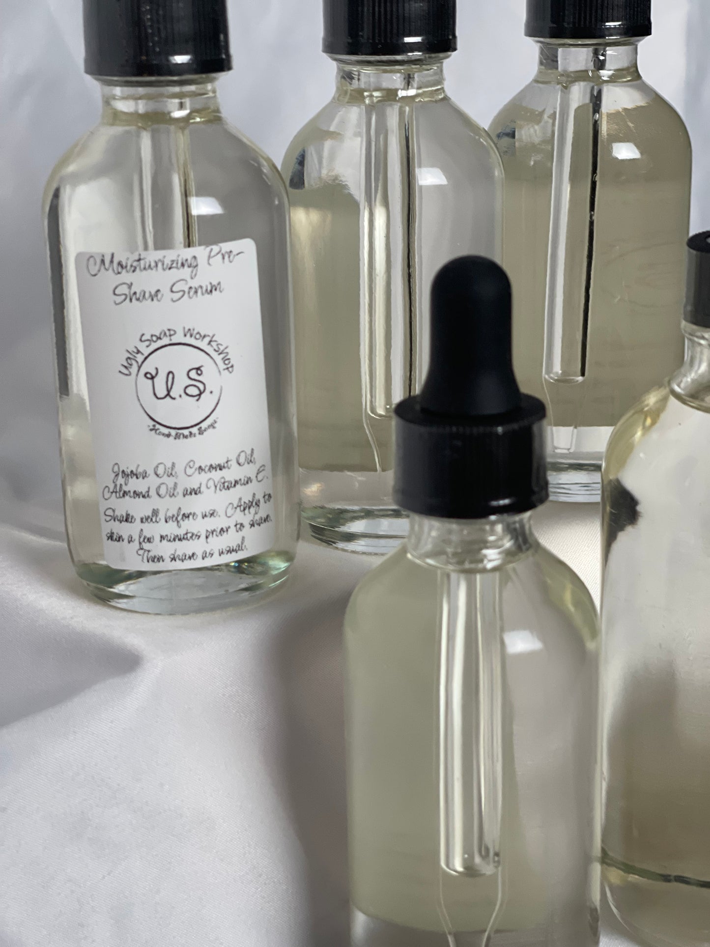 Pre-shave Serum, moisturizing anti-razor burn, no rashes