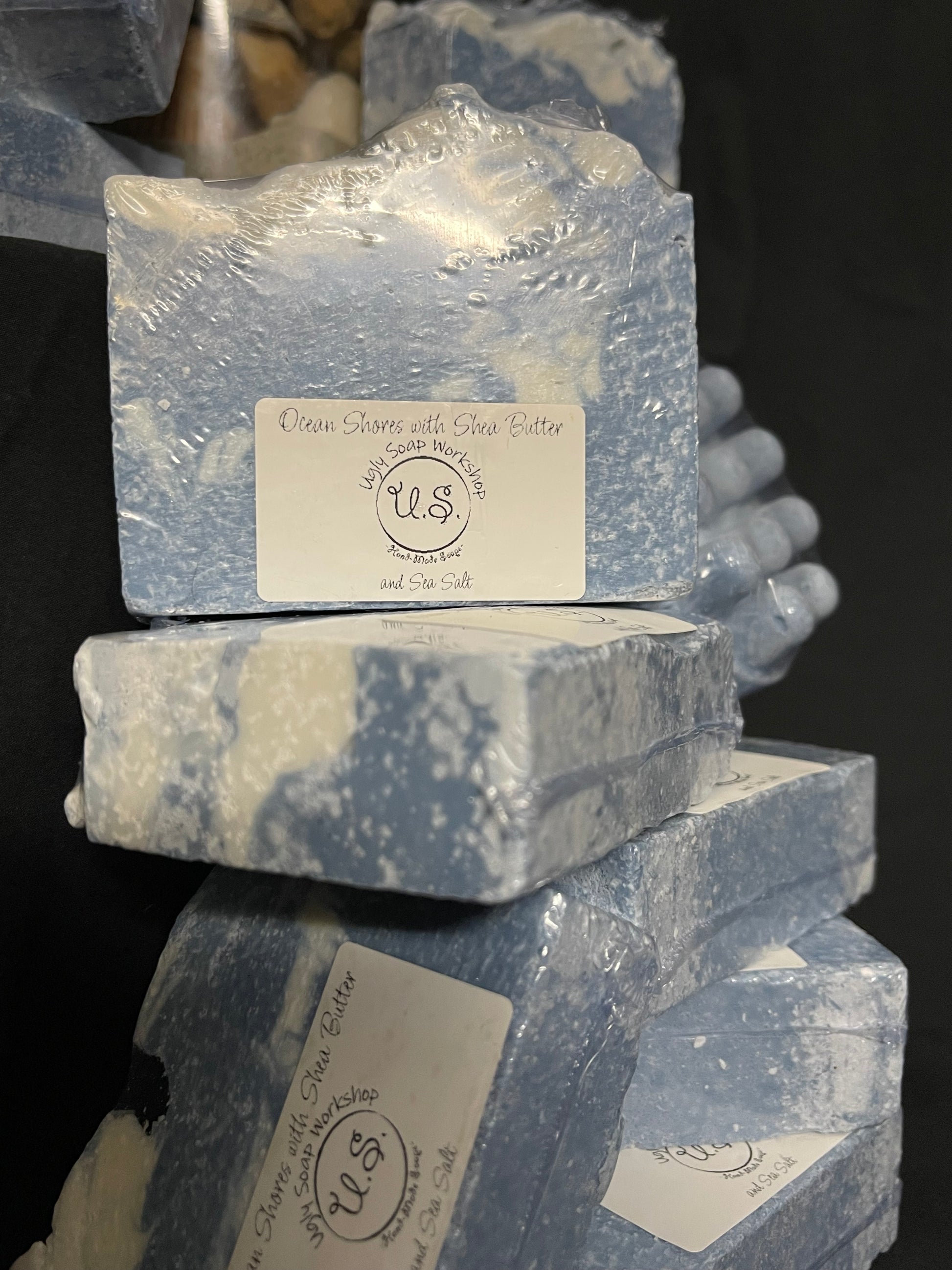 Ocean Shores bar soap with Shea Butter and Sea Salt