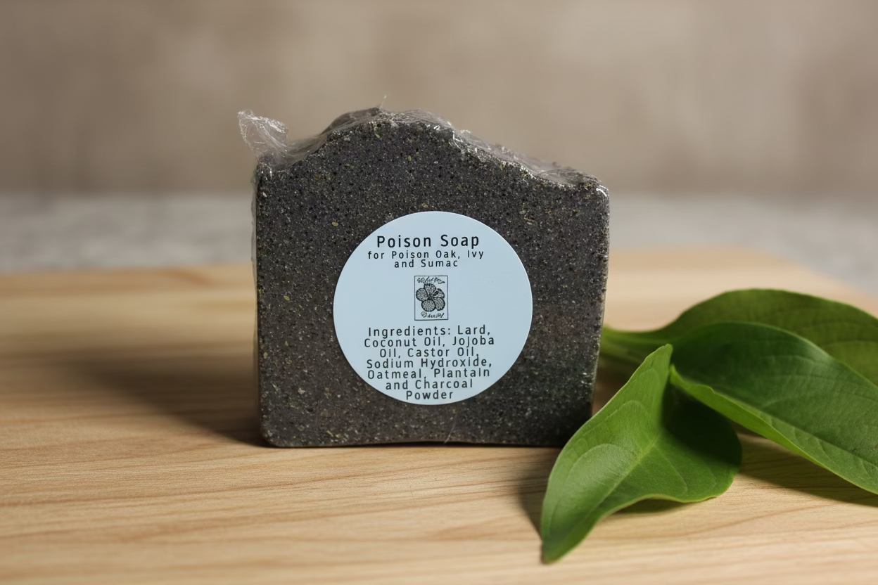 Poison Bar Soap, relief from poison oak, ivy and sumac.