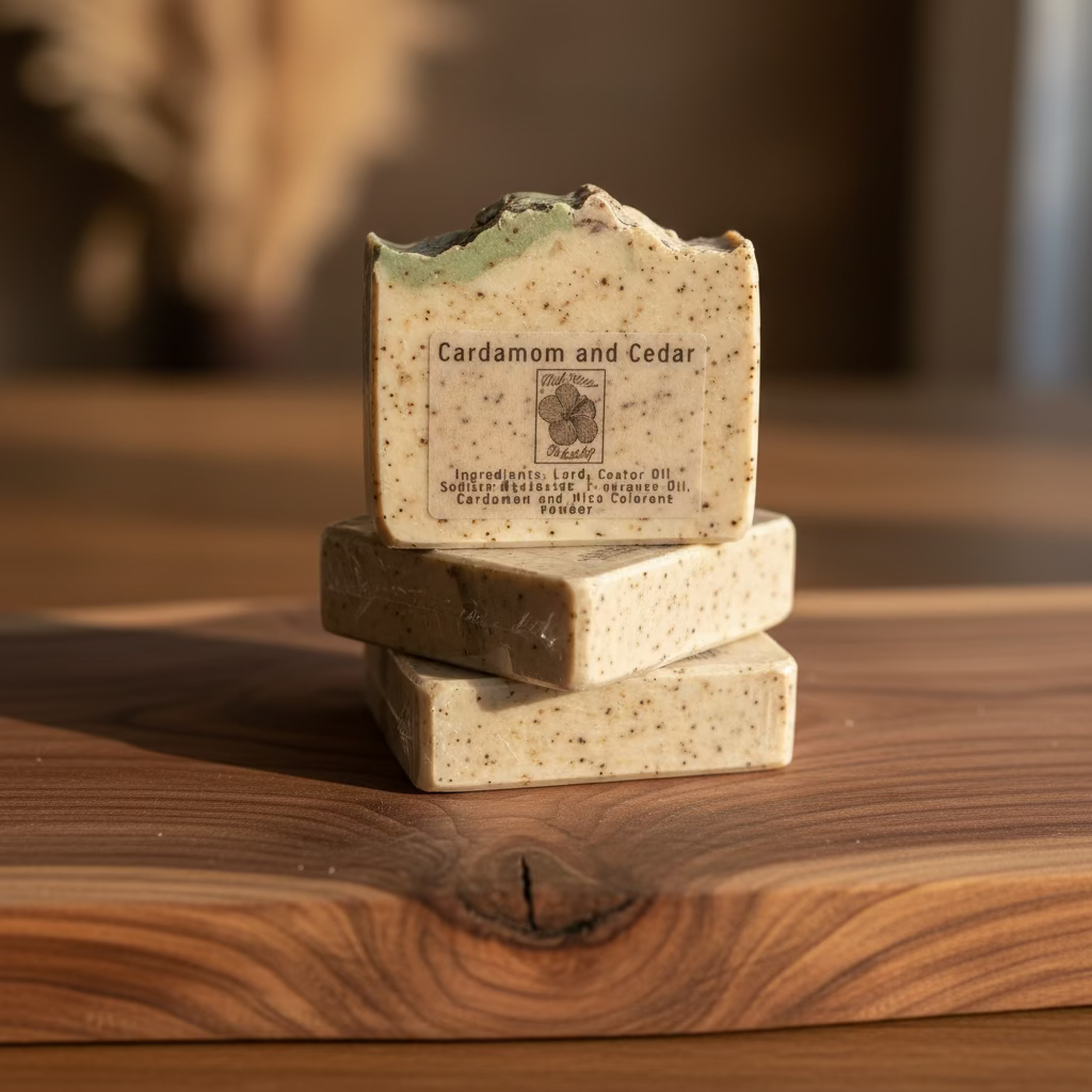 Cardamon and Cedar Soap