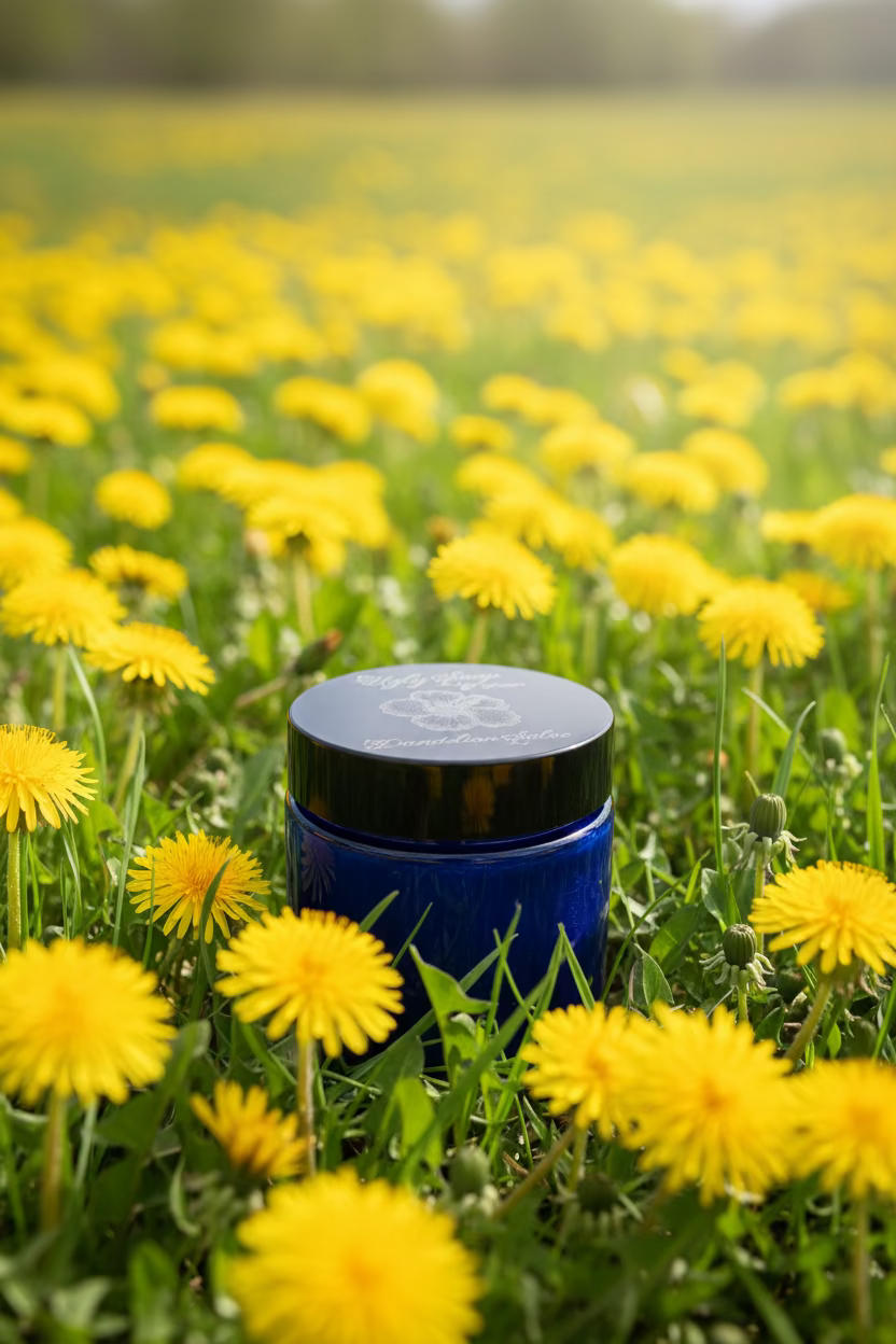 Dandelion Salve severe dry skin relief